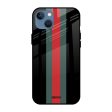 Vertical Stripes Glass Case for Apple iPhone 13 Mini For Sale