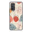 Abstract Faces Glass Case for Vivo V23e 5G Supply