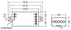 basicDIM Wireless PWM CV 4CH Casambi Ready wireless modules For Sale