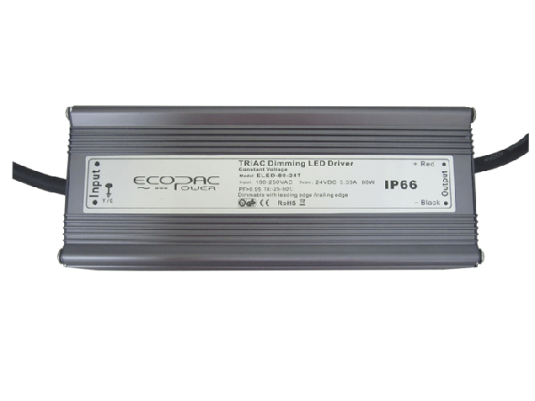 ELED-80-12T - Ecopac Constant Voltage LED Driver ELED-80-12T 80W 12V For Discount