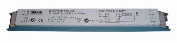 HELVAR - EL2X58HF-HE High Frequency 2x58w T8 Ballast Discount