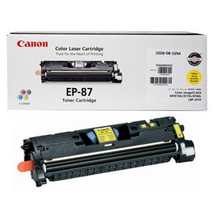 Canon EP87 EP-87Y Yellow OEM Toner Cartridge | Laser Tek Services Fashion