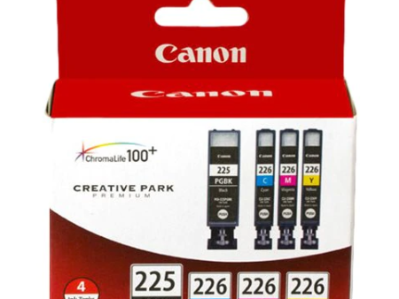 4 Pack Canon PGI225 CLI226 OEM Ink Cartridge | Laser Tek Services For Discount