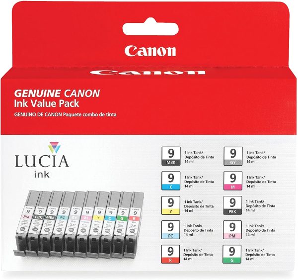 10 Pack Canon PGI9VALPK OEM Ink Cartridge | Laser Tek Services on Sale