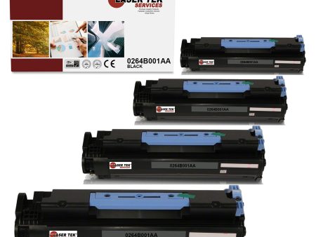 4 Pack Canon 106 0264B001AA Black High Yield Compatible Toner Cartridge | Laser Tek Services Online now