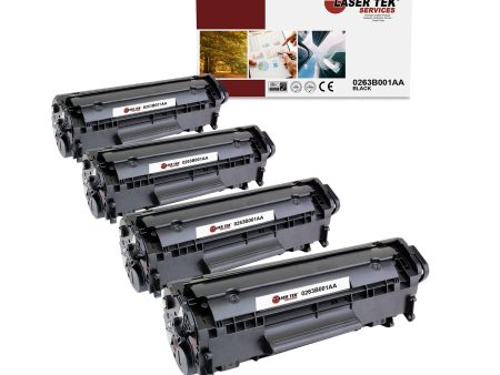 4 Pack Canon 104  Compatible Toner Cartridges Supply