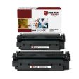 2 Pack Canon X25 X-25 Black Compatible Toner Cartridge | Laser Tek Services For Sale