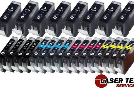 24 Pack Canon PGI5 CLI8 Compatible Ink Cartridge | Laser Tek Services on Sale