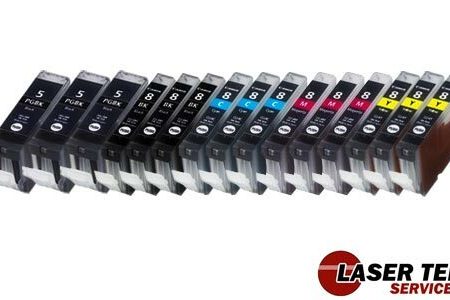 15 Pack Canon PGI5 CLI8 Compatible Ink Cartridge | Laser Tek Services Supply