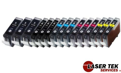 15 Pack Canon PGI5 CLI8 Compatible Ink Cartridge | Laser Tek Services Supply