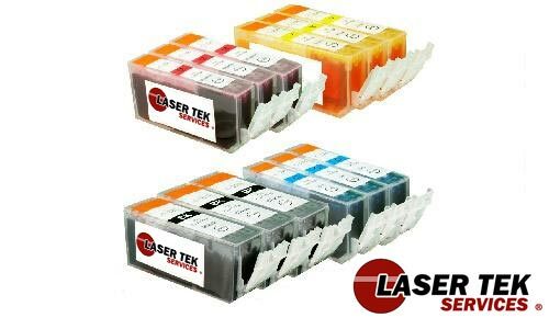 12 Pack Canon PGI225 CLI226 Compatible Ink Cartridge | Laser Tek Services Fashion