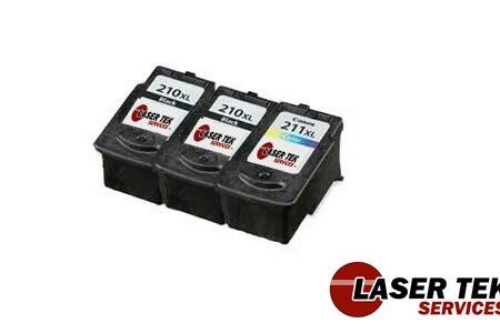 3 Pack Canon PG210XL CL211XL Compatible Ink Cartridge | Laser Tek Services Fashion