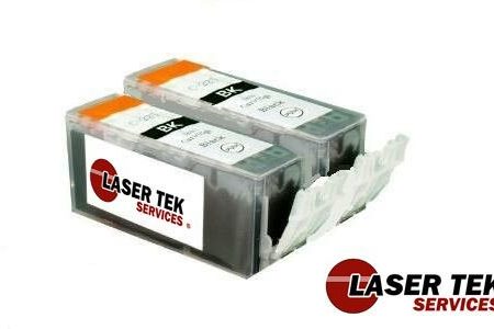 2 Pack Canon PGI225 PGI-225BK Black Compatible Ink Cartridge | Laser Tek Services Cheap