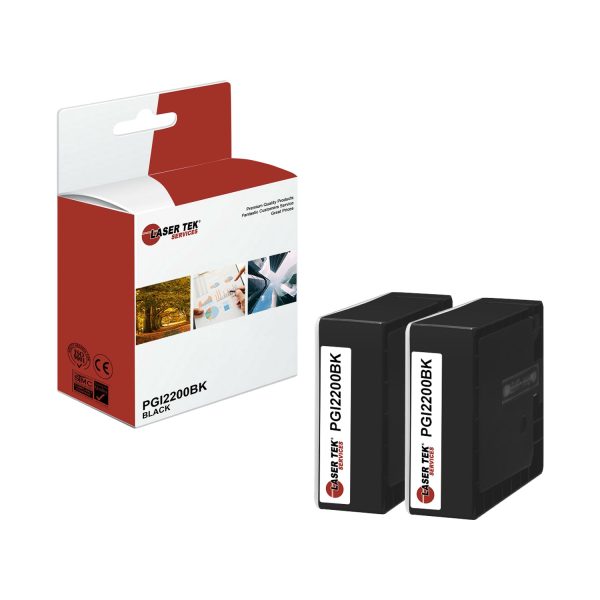 2 Pack Canon PGI-220 Black Compatible Ink Cartridge | Laser Tek Services Online Hot Sale