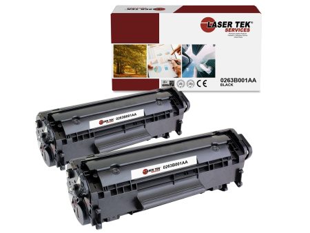 2 Pack Canon 104 FX9 FX10 Black High Yield Compatible Toner Cartridge | Laser Tek Services Supply