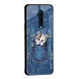 Kitty In Pocket Glass Case For OnePlus 10T 5G Fashion