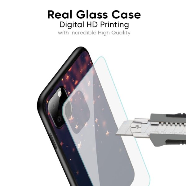 Falling Stars Glass Case For Redmi 11 Prime on Sale