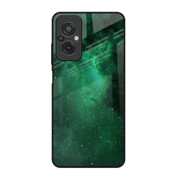 Emerald Firefly Glass Case For Redmi 11 Prime Fashion