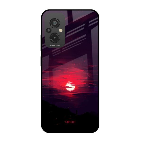 Morning Red Sky Glass Case For Redmi 11 Prime Online