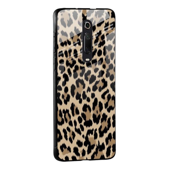 Leopard Seamless Glass Case For Redmi 11 Prime on Sale