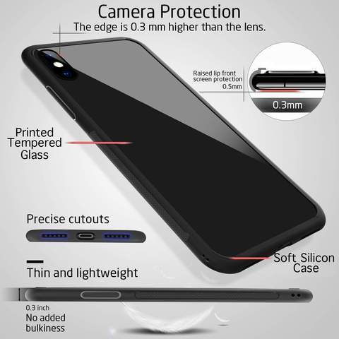 Deadlock Black Glass Case For Redmi 11 Prime Fashion