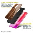 Timber Printed Glass case for Poco M5 Fashion