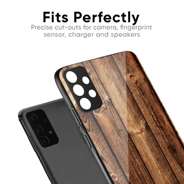 Timber Printed Glass Case for Realme C33 Hot on Sale