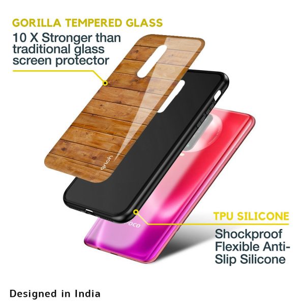 Timberwood Glass Case for Poco M5 Online