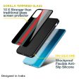 Vertical Stripes Glass Case for OnePlus 10T 5G Online