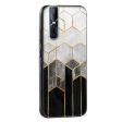 Tricolor Pattern Glass Case for Vivo Y22 For Discount