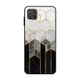 Tricolor Pattern Glass Case for Samsung Galaxy M12 Fashion