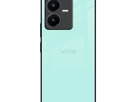 Teal Glass Case for Vivo Y22 Cheap