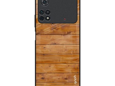 Timberwood Glass Case for Poco M4 Pro Online now