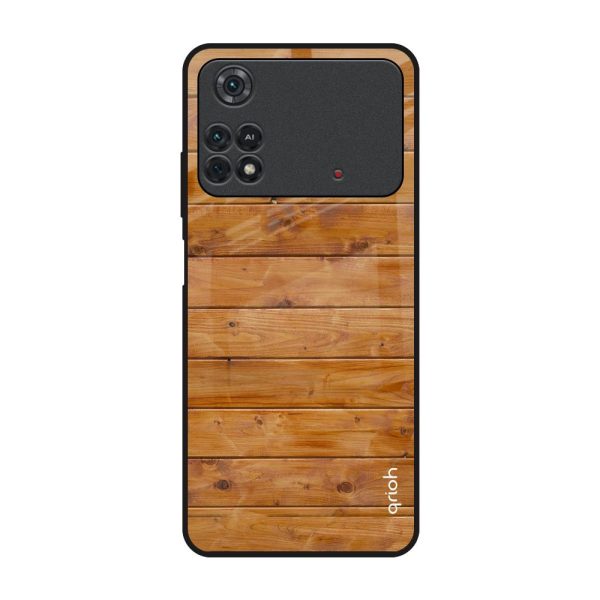 Timberwood Glass Case for Poco M4 Pro Online now