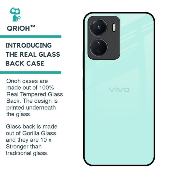 Teal Glass Case for Vivo Y16 For Discount