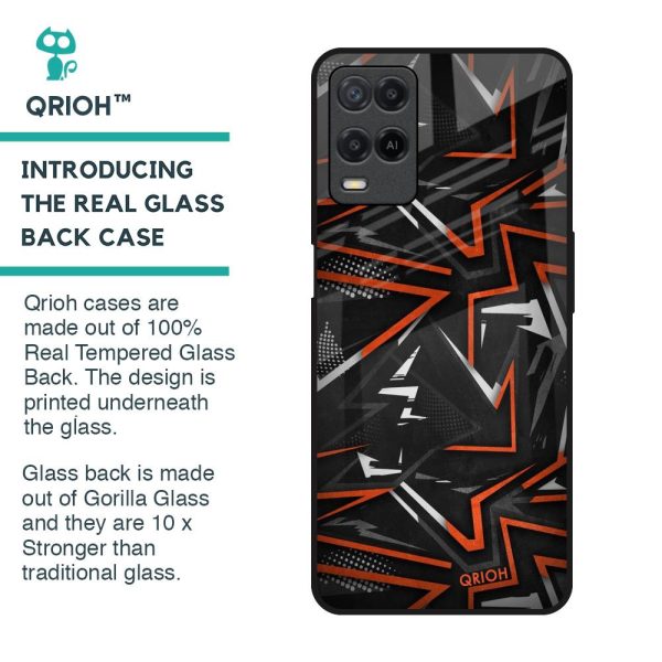 Vector Art Glass Case for Oppo A54 Hot on Sale