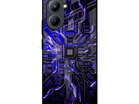 Techno Color Pattern Glass Case For Realme C33 Sale