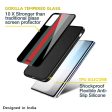 Vertical Stripes Glass Case for Samsung Galaxy M13 Cheap