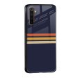 Tricolor Stripes Glass Case For Realme C33 Hot on Sale