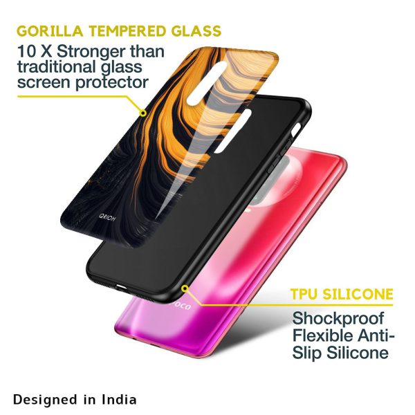 Sunshine Beam Glass Case for Poco M5 Online Hot Sale