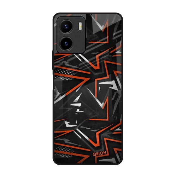 Vector Art Glass Case for Vivo Y15s Cheap