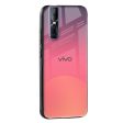 Sunset Orange Glass Case for Vivo Y22 For Sale