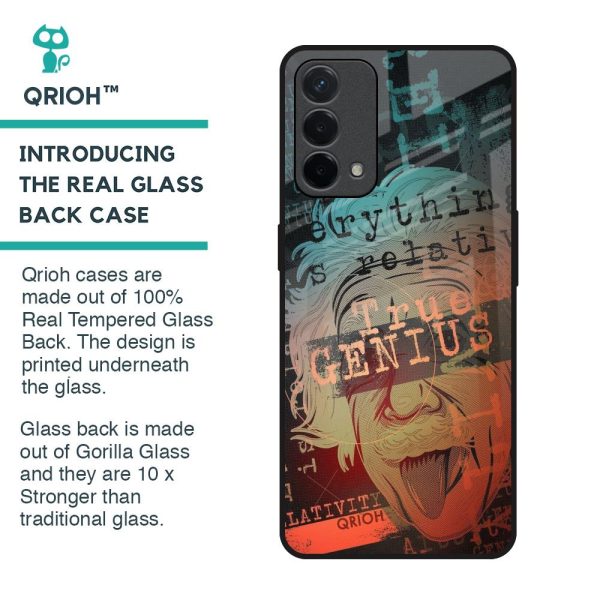 True Genius Glass Case for Oppo F19 Online Hot Sale