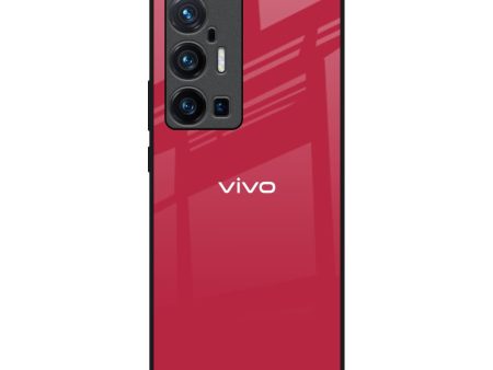 Solo Maroon Glass case for Vivo X70 Pro Plus For Sale