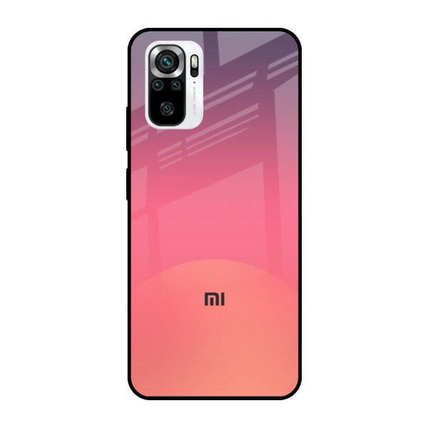 Sunset Orange Glass Case for Redmi Note 11 SE Supply