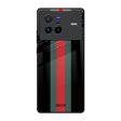 Vertical Stripes Glass Case for Vivo X80 5G Online now