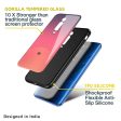 Sunset Orange Glass Case for Redmi A1 Fashion