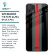 Vertical Stripes Glass Case for Oppo A16K For Sale