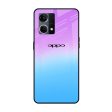 Unicorn Pattern Glass Case for Oppo F21s Pro Fashion