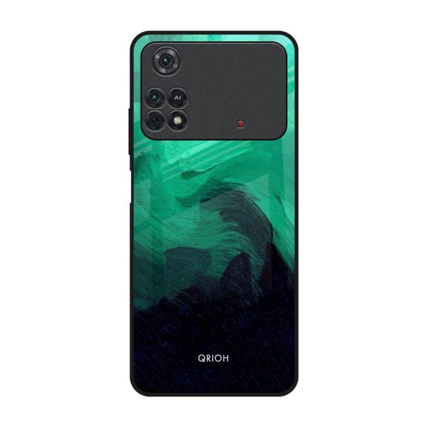 Scarlet Amber Glass Case for Poco M4 Pro on Sale